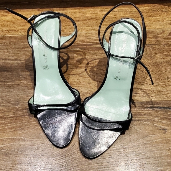 Sigerson Morrison Ankle Strap Sandals 7.5 - Picture 2 of 6